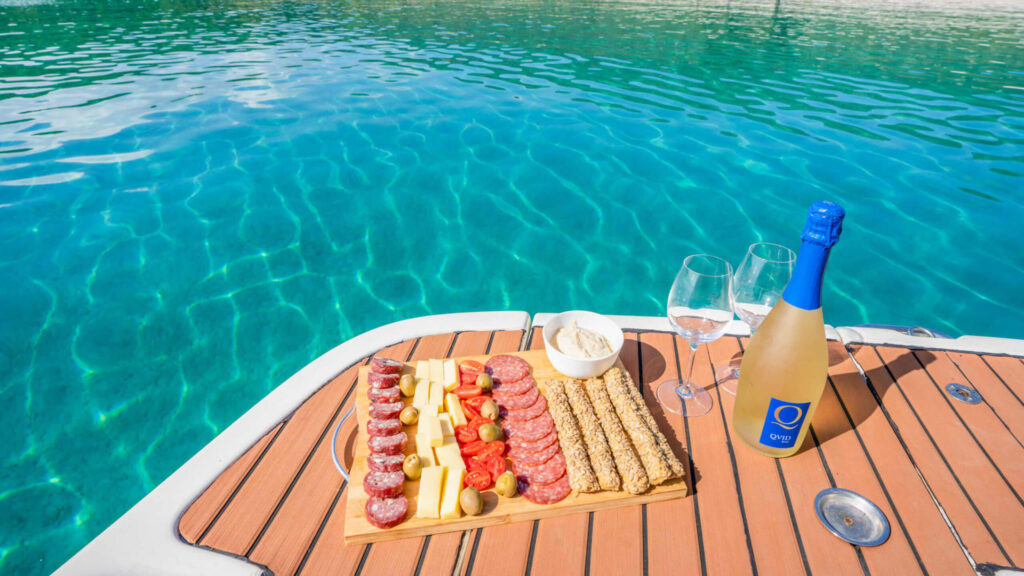 Snack - Private Cruise in Lefkada - Perla Yacht