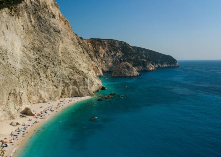 Porto Katsiki Beach Lefkada - Private Yacht Cruises Lefkada