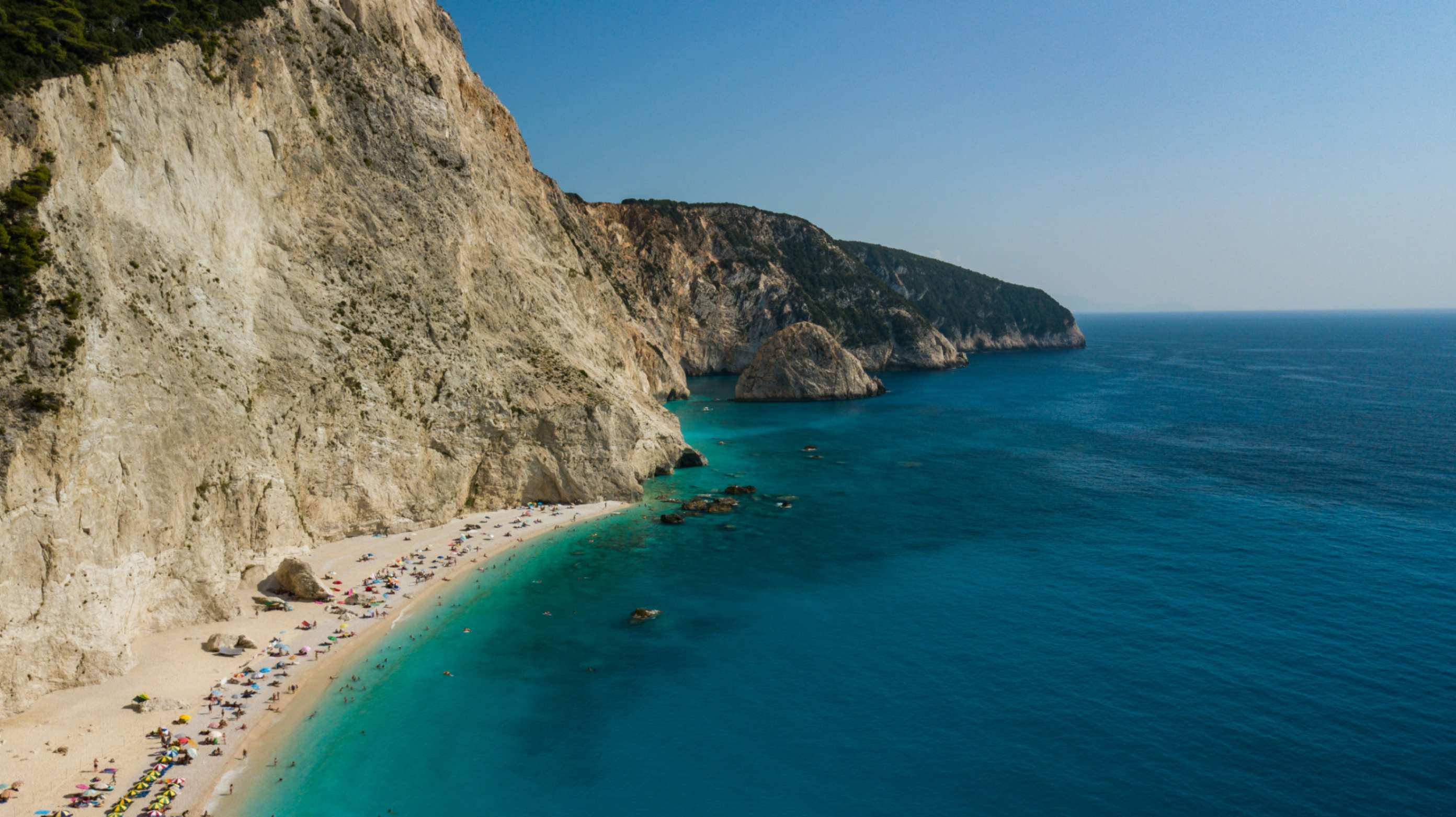 Porto Katsiki Beach Lefkada - Private Yacht Cruises Lefkada